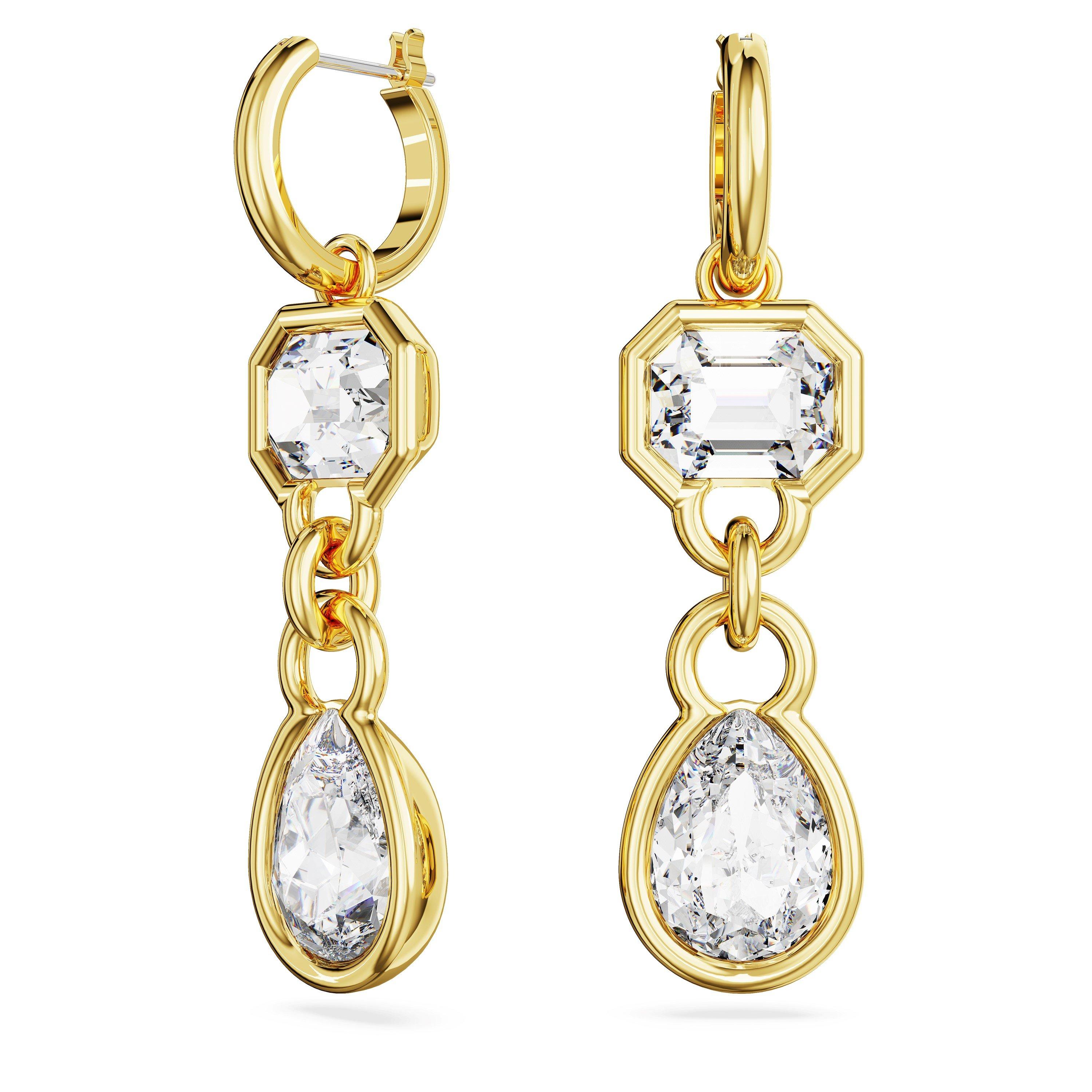 Swarovski Imber Mixed Cut Drop Earrings