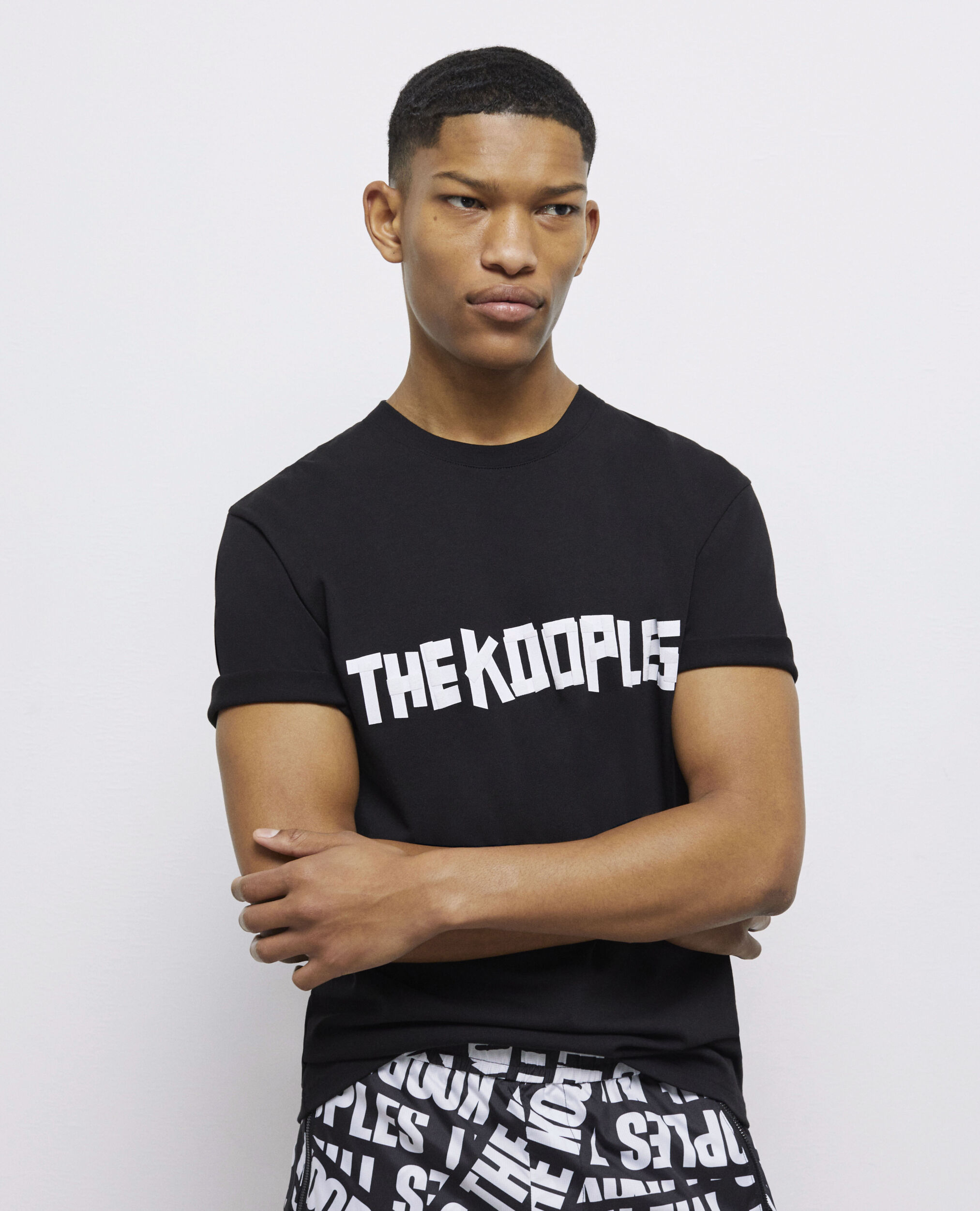 T-shirt logo The Kooples noir