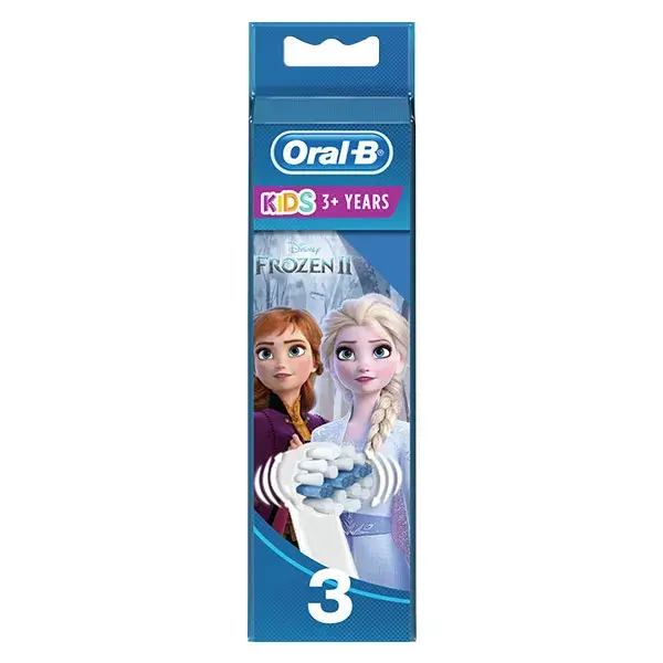Cabeças de escova de substituição Oral-B Kids com personagens de Frozen (pacote com 3)