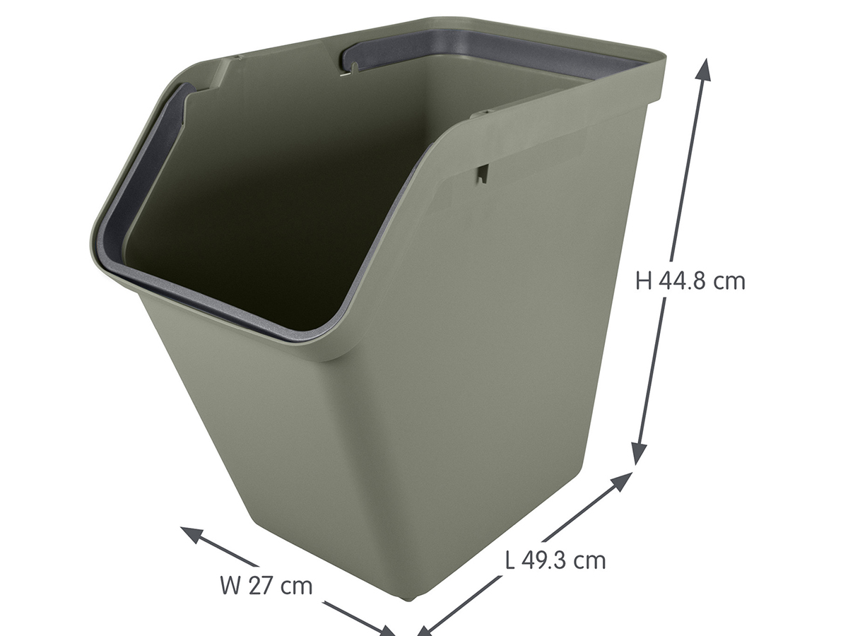 Sunware Sigma Home 40 liter sorteer unit - Dark Green