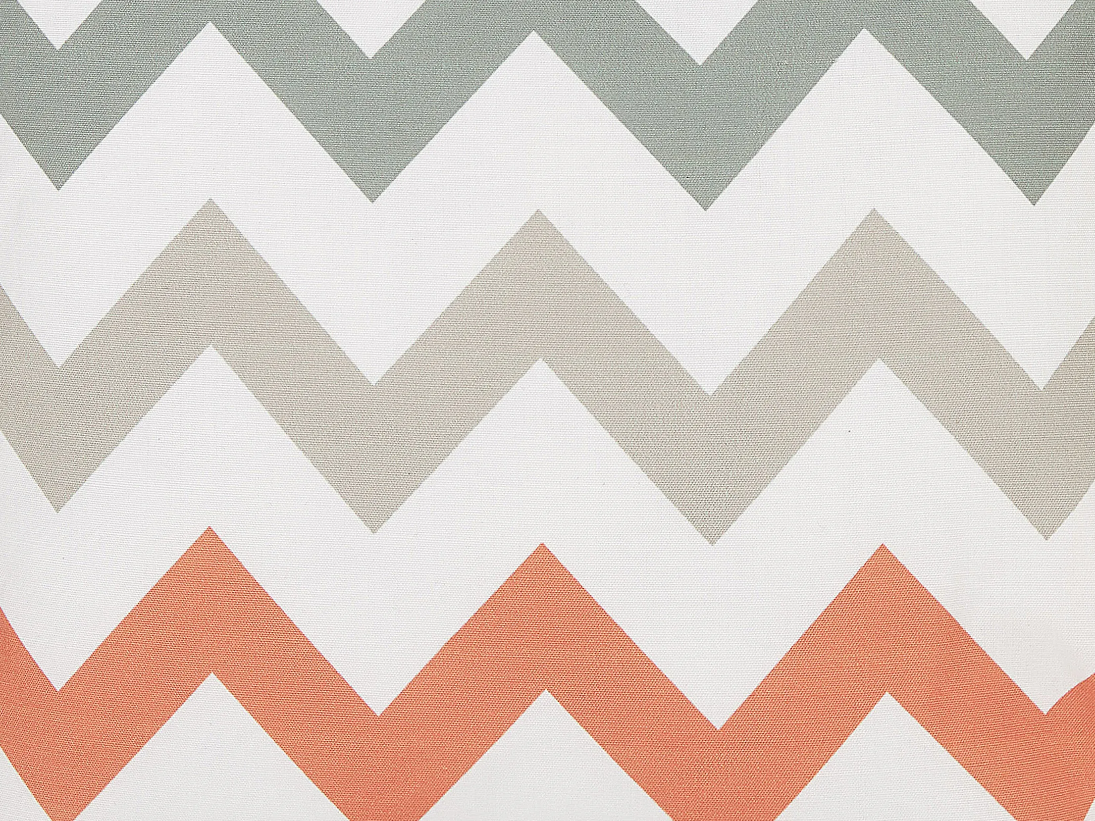 Set van 2 tuinkussens LAGARO chevron patroon 45 x 45 cm Meerkleurig