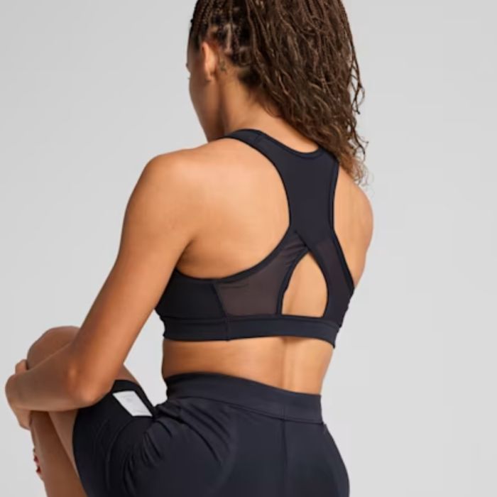 Puma Dame BH Running Bra Saysky Blå