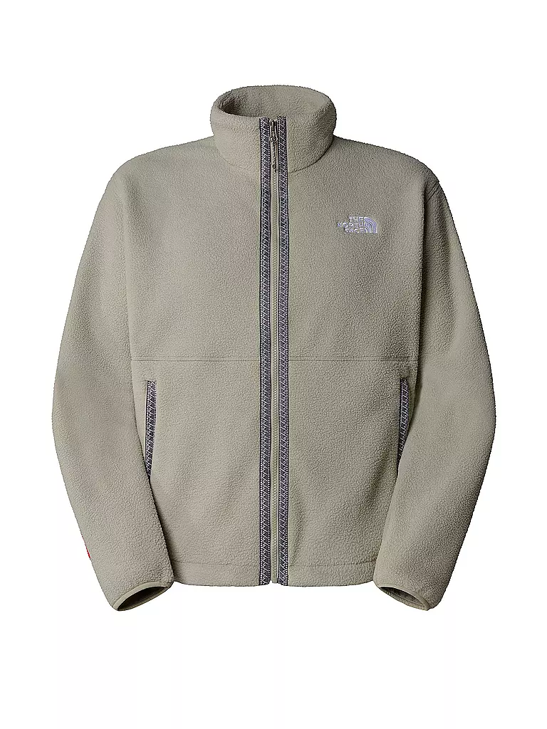 THE NORTH FACE Fleecejacke hellgrau