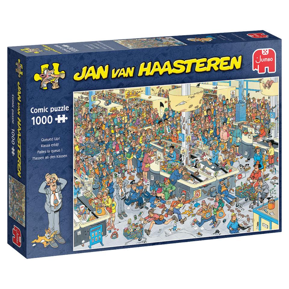 Jan Van Haasteren - The Fire Station (1000 Pieces) (1119801833)