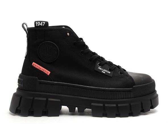 Palladium boots bottine plates femme revolt hi tx noir