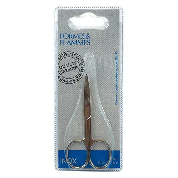 Tesoura de unha curva Shapes & Flames
