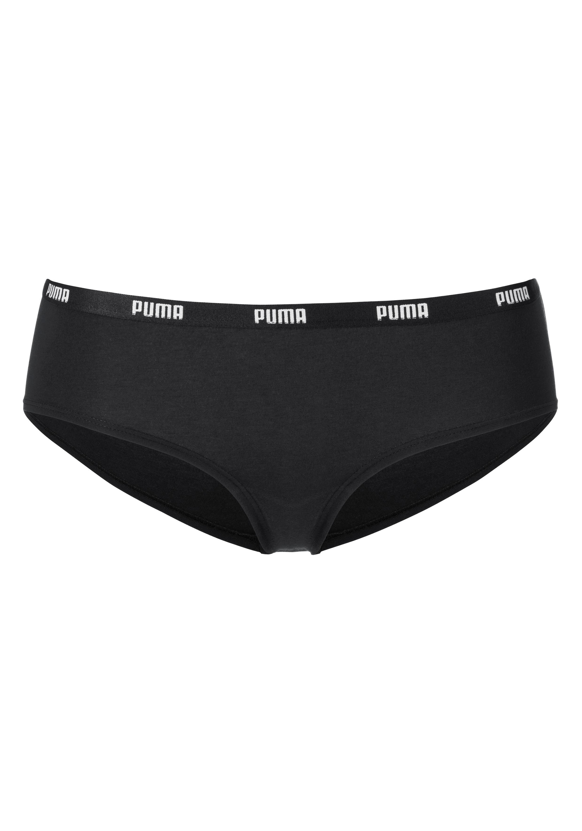 PUMA Hipster, 3er-Packer Packung, mit Logobund
