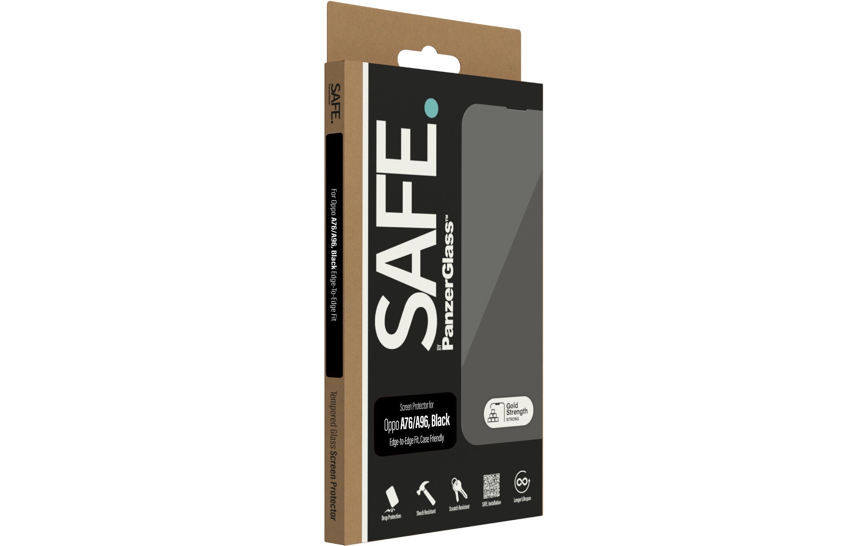 Displayschutz Case Friendly OPPO A76/96Display-Schutzfolie für das Oppo A76/A96