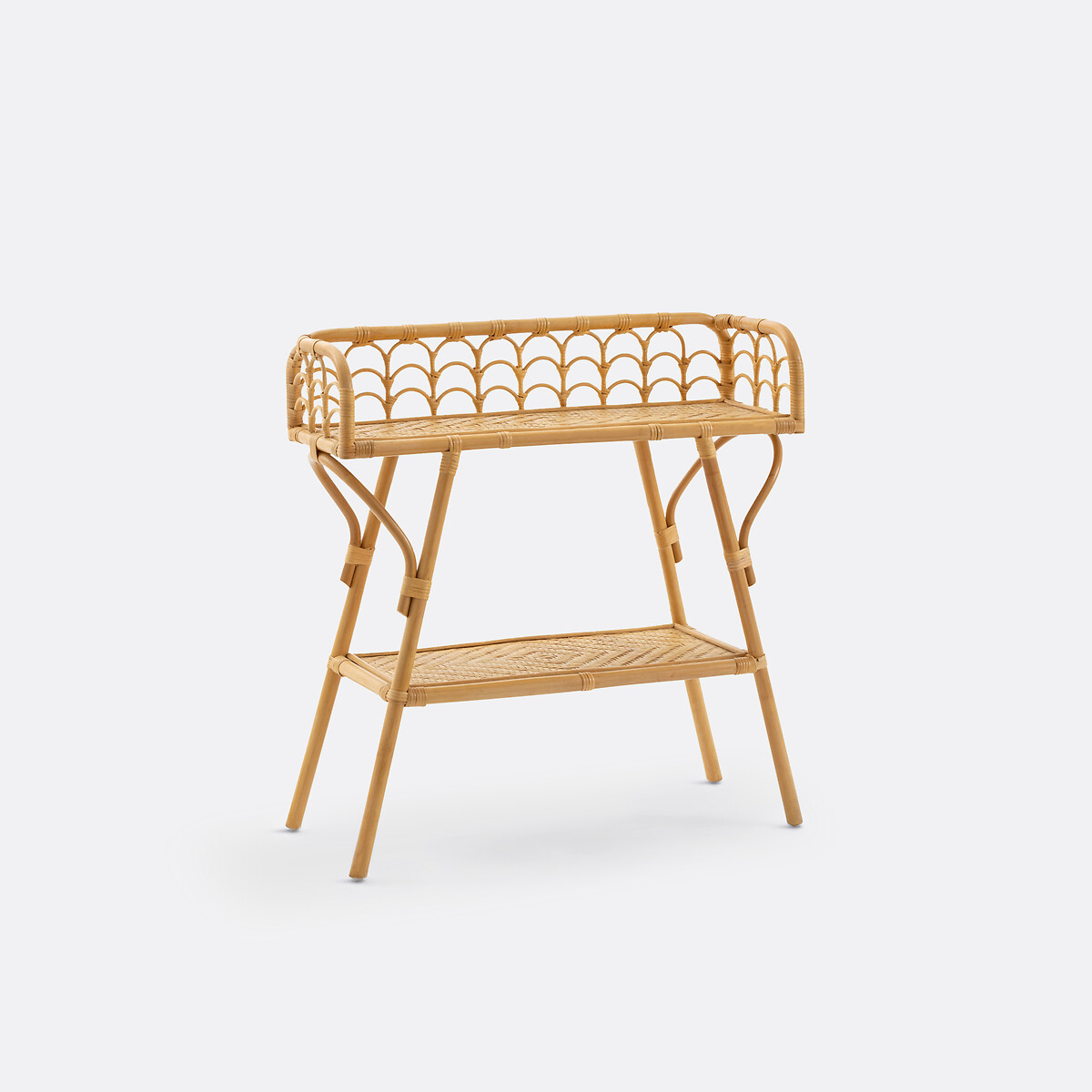 LA REDOUTE INTERIEURS<br>Consola vintage em rotan stokken, Malu