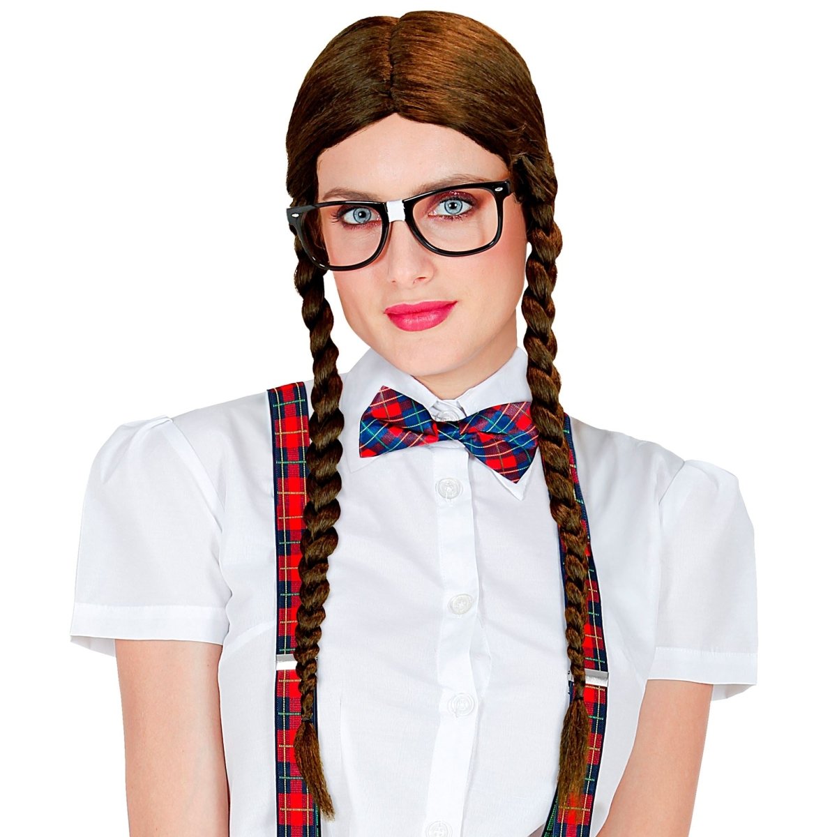 Oktoberfest Pruik Bruin Greta