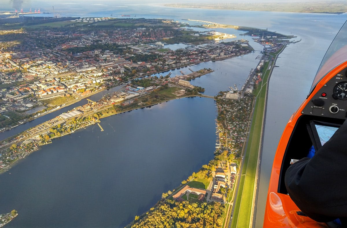 Tragschrauber Flug Rotenburg (Nordsee Inseltour)