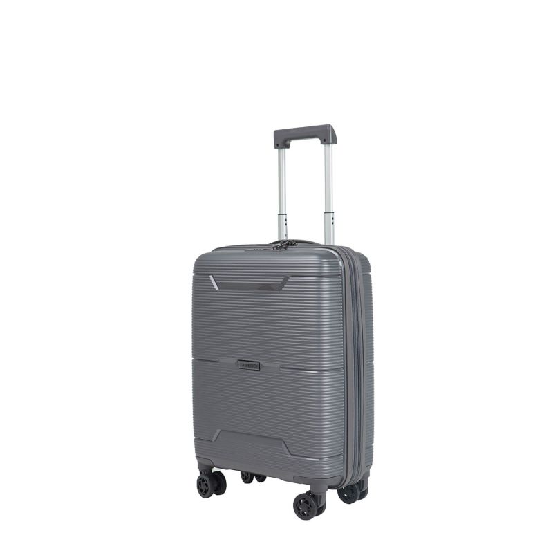Lot de 3 valises extensibles Haree 55, 67 et 76.5 cm Pearly grey
