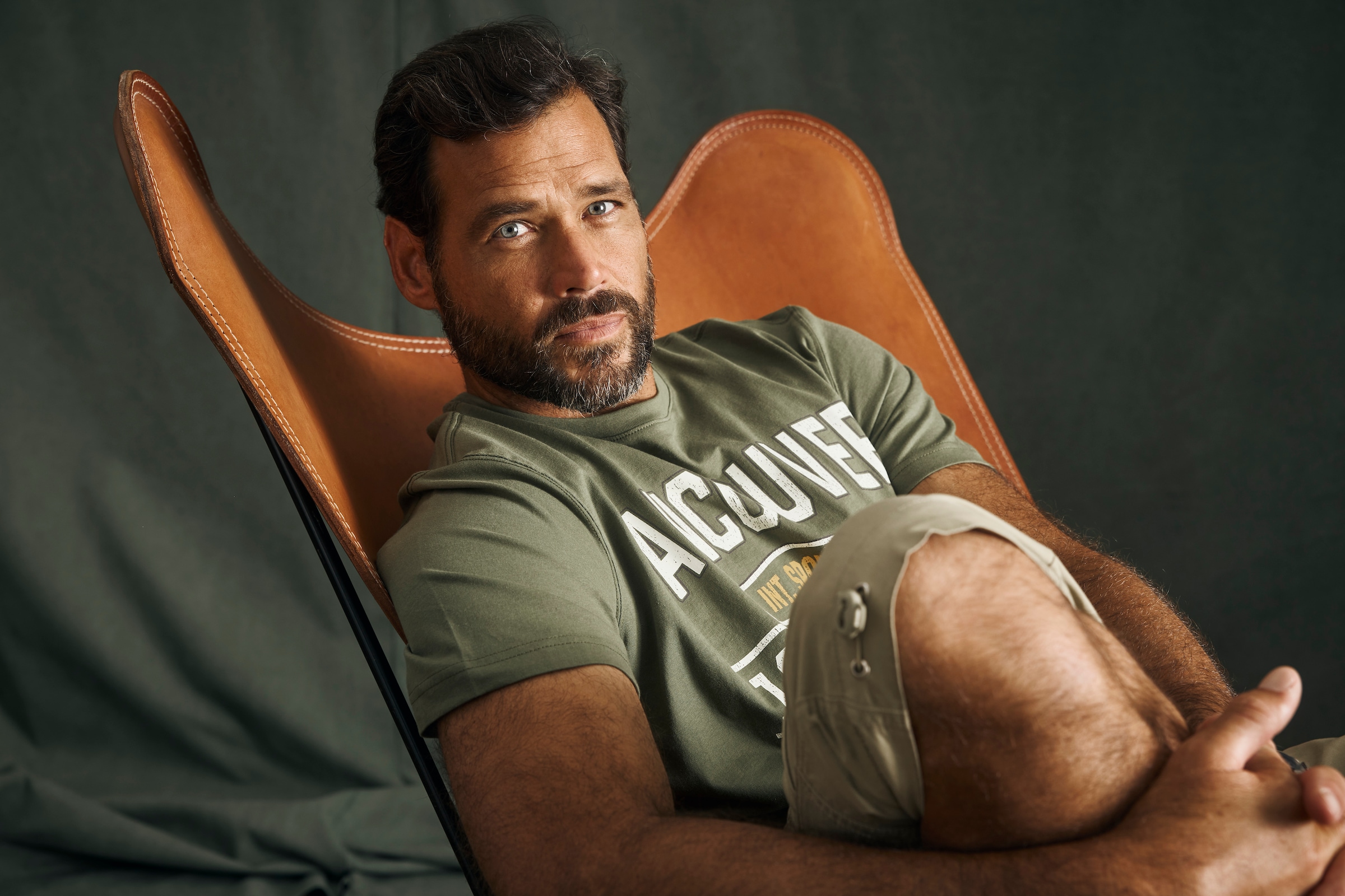 Man's World T-Shirt , Kurzarm,  bedruckt,  Rundhalsausschnitt,  aus Baumwolle