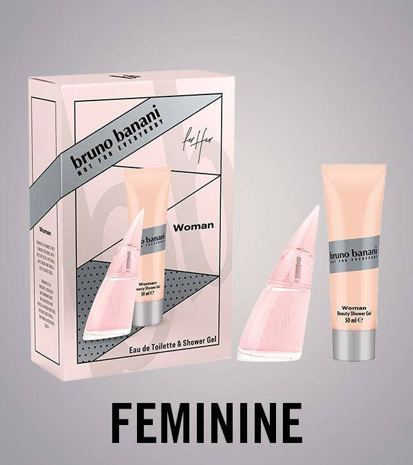 Bruno Banani WOMAN geschenkset eau de toilette 30 ml + douchegel 50 ml
