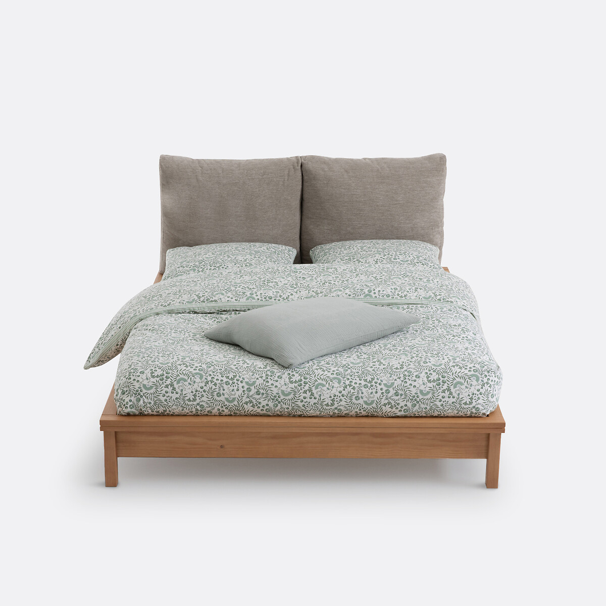 LA REDOUTE INTERIEURS<br>Cama com estrado de ripas, Gabin