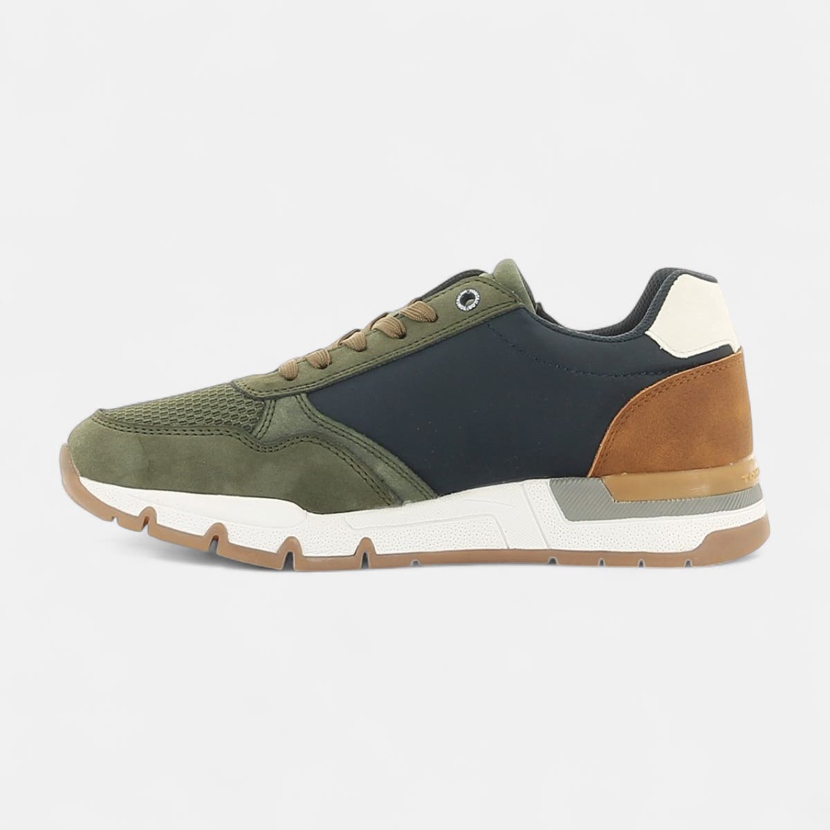 Baskets basses Homme kaki