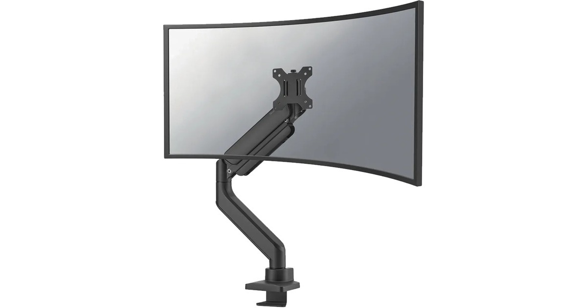 NeomountsDS70PLUS-450BL1 monitorarm voor curved ultra-wide schermen  (Zwart)