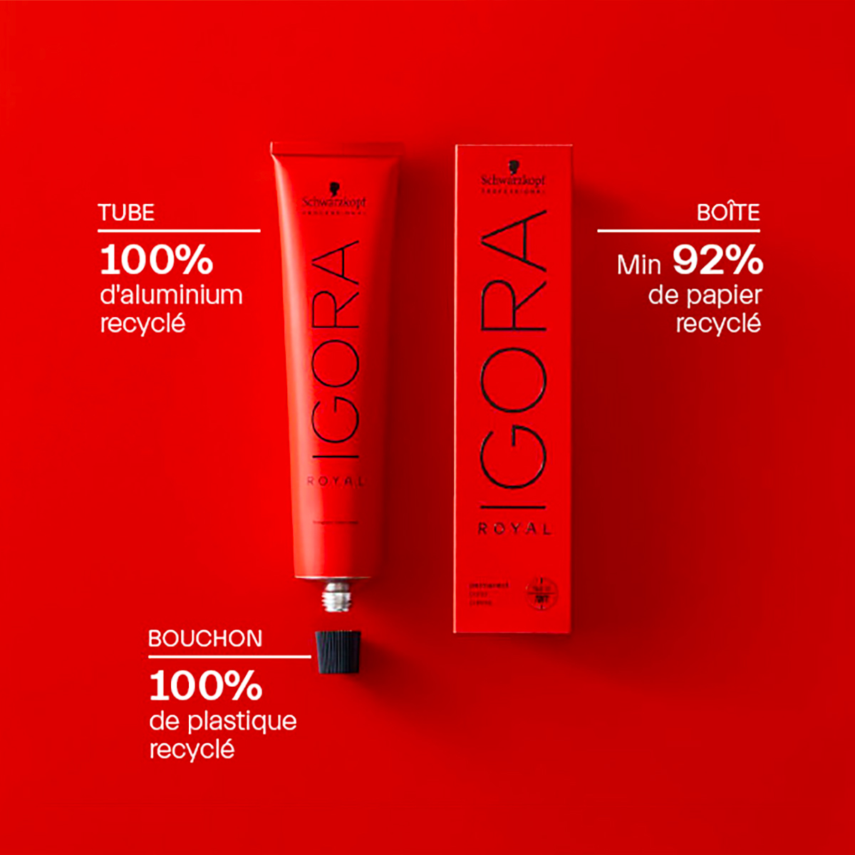 Tube Coloration Igora Royal Schwarzkopf 60 ML