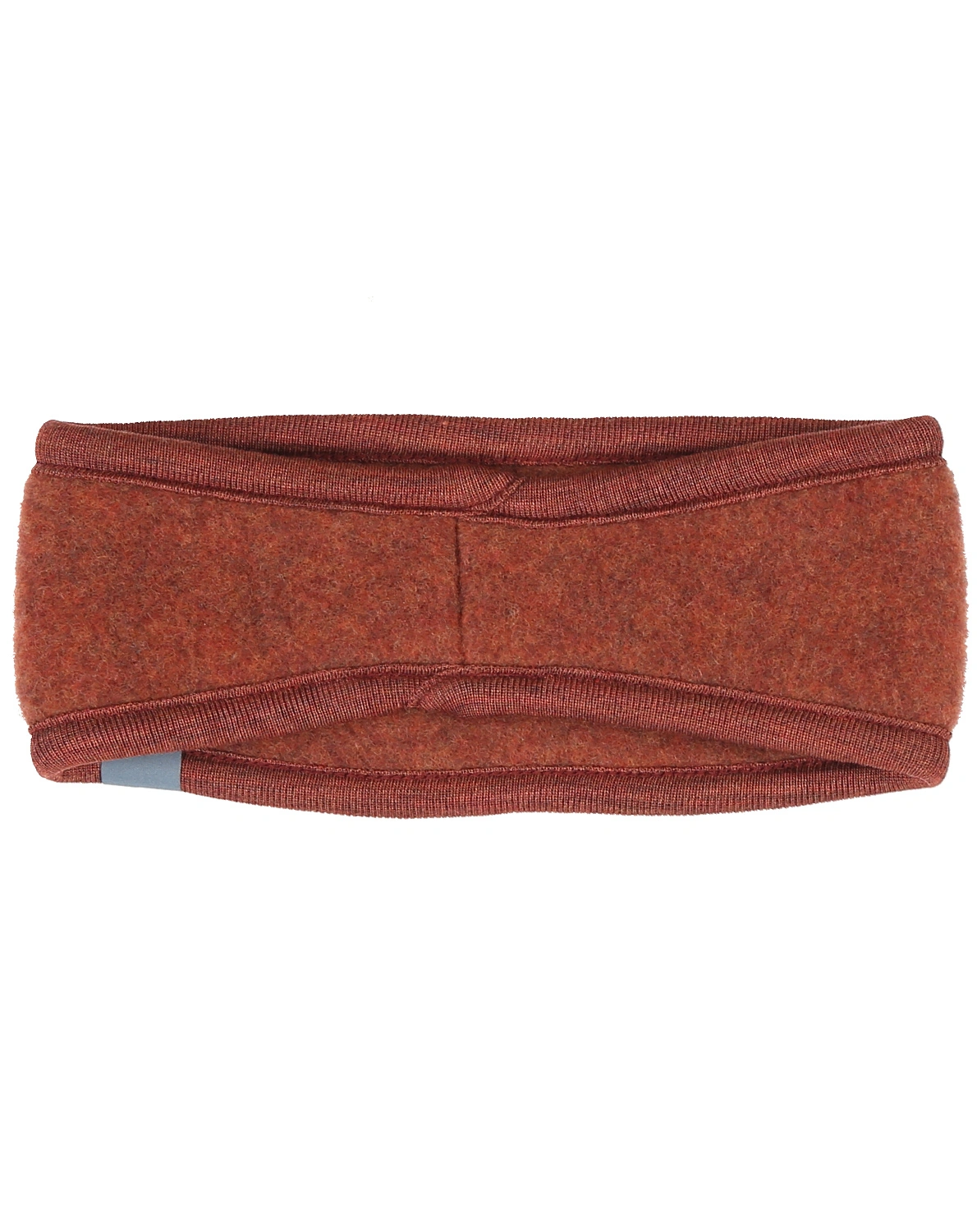 Wollfleece-Stirnband SPORTY in redwood