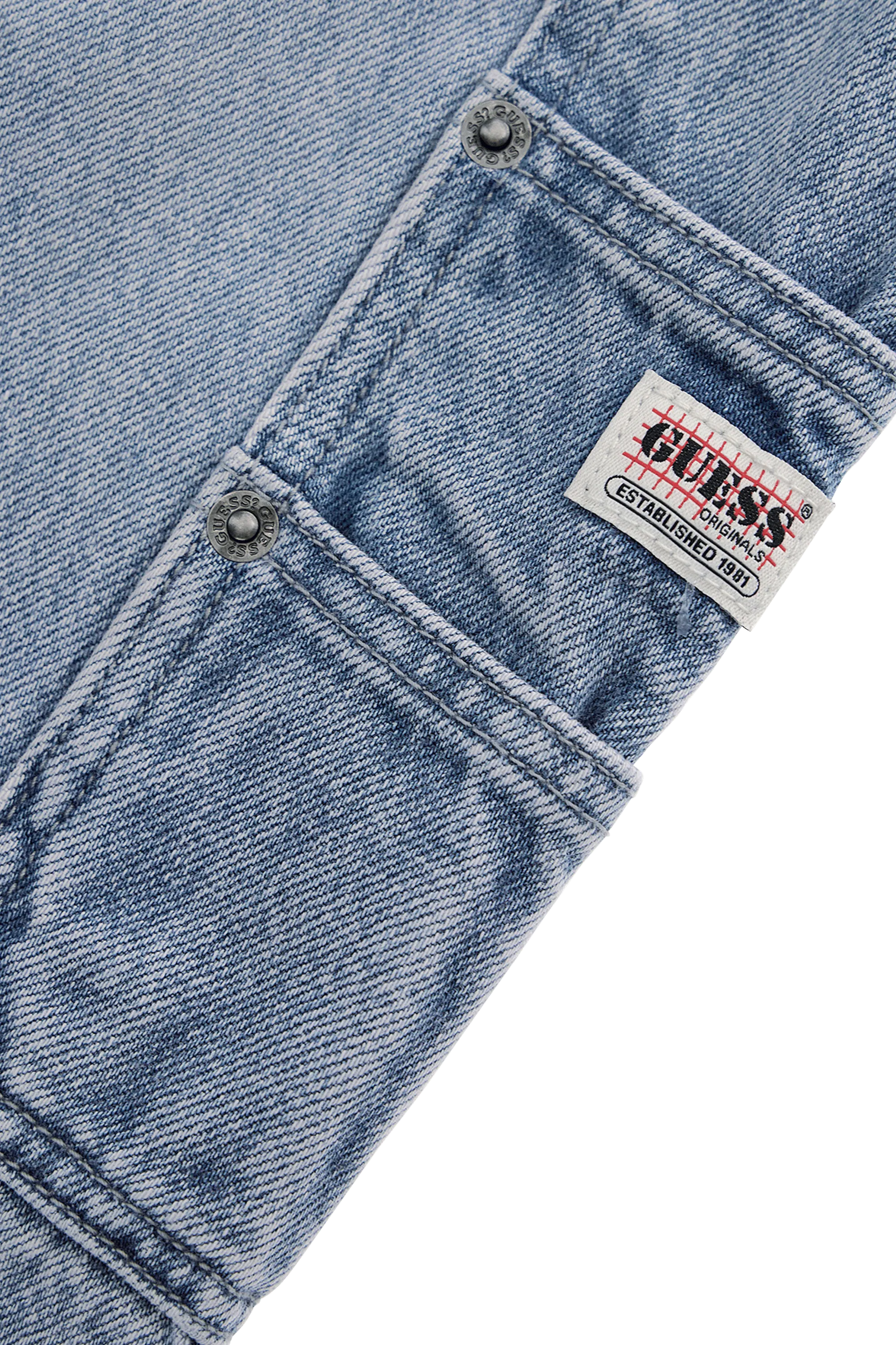 GUESS ORIGINALS Jean GO DENIM CARPENT F7WO G Bleu