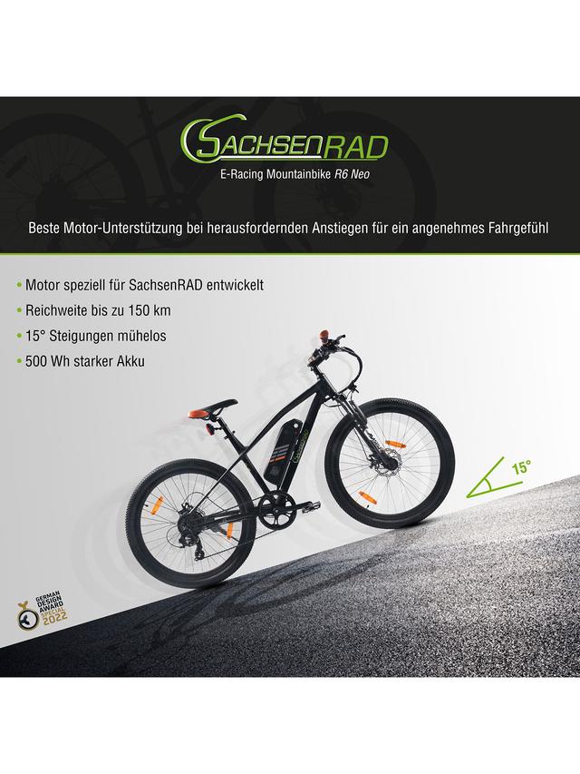 E-Racing Mountainbike R6 mit 500 Wh