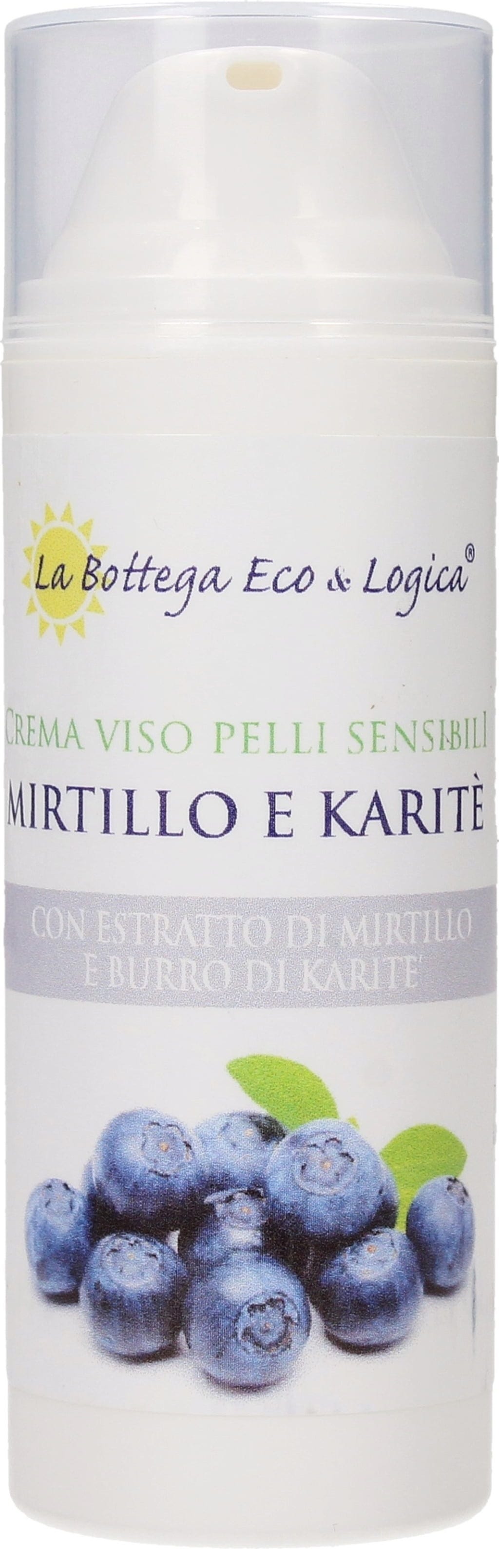 La Bottega Eco & Logica  Heidelbeere & Sheabutter Gesichtscreme, 50 ml