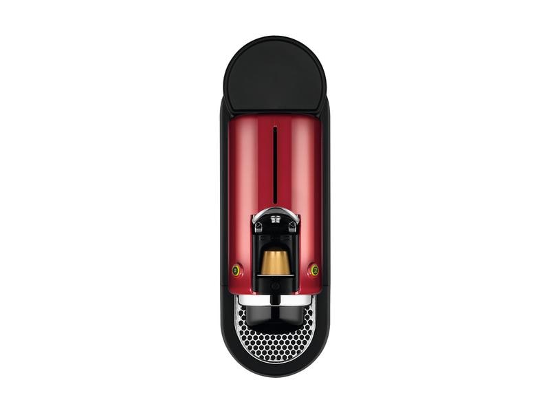 Krups Kaffeemaschine Nespresso CitiZ XN7415 Rot Elegante Kapselmaschine der Original Line mit geringem Platzbedarf
