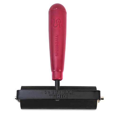 Speedball® deluxe Hartgummi Farbwalze