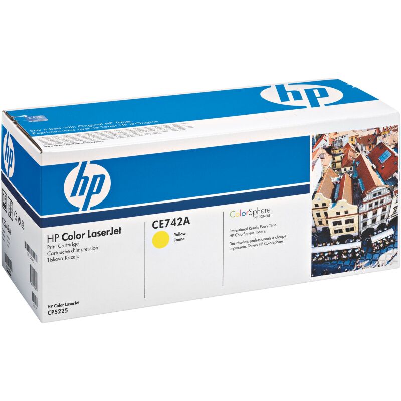 HP 307A - CE74xA toners couleurs séparées pour imprimante laser