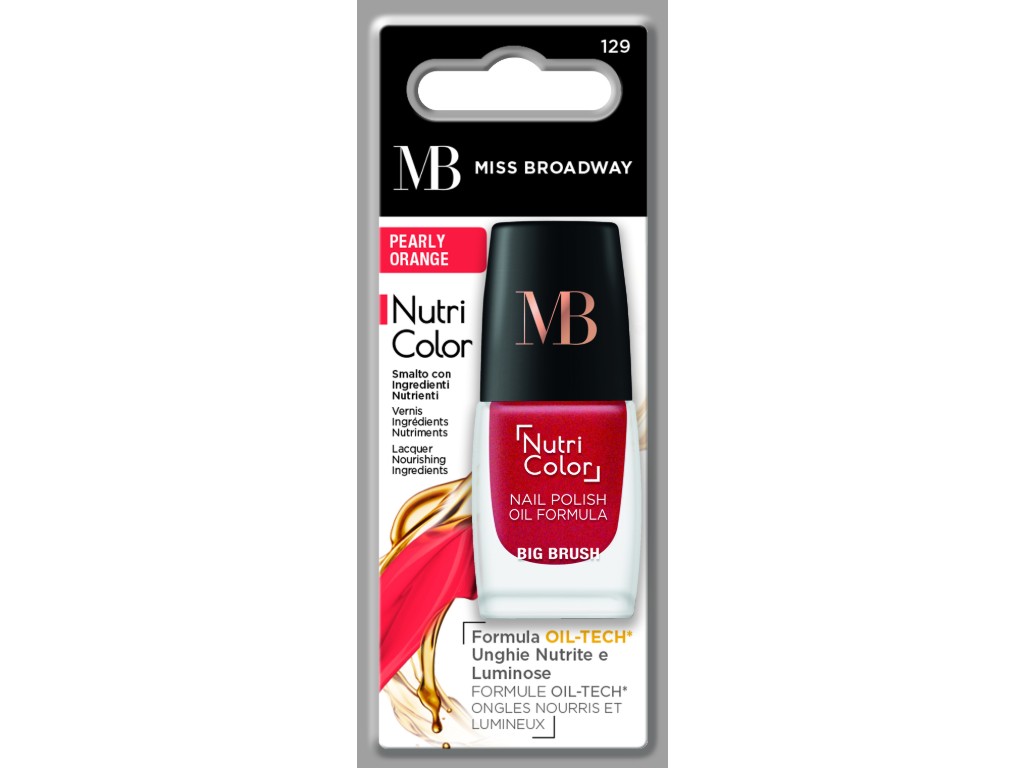 VERNIZ MB MILANO UNHAS PEARLY ORANGE UN