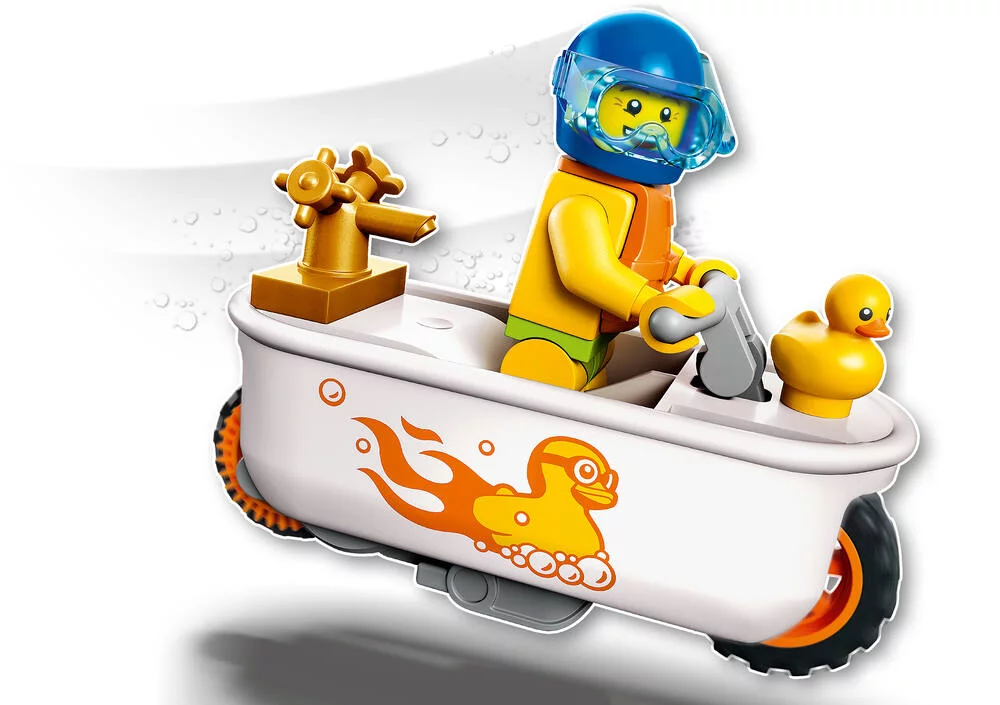 LEGO®CITY 60333 - LA MOTO DE CASCADE BAIGNOIRE
