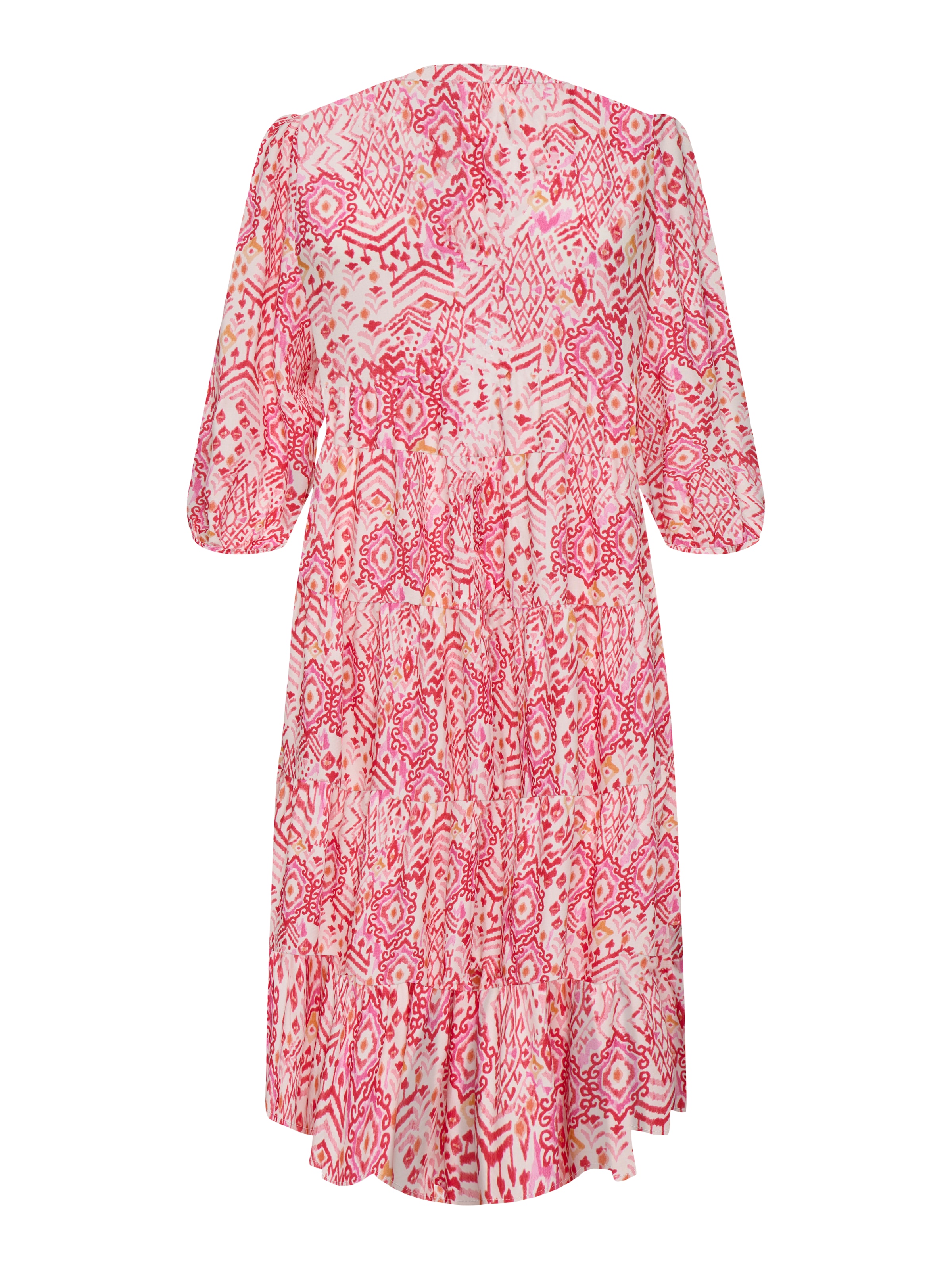 ONLY CARMAKOMA Tunikakleid »CARMILANA 3/4 DRESS WVN NOOS« Sommerkleid