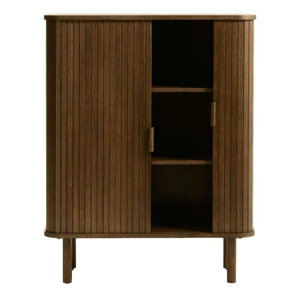 Nordic Home - Ingo eiken kabinet - 90 cm - bruin