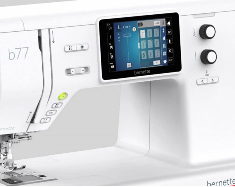 Bernette - B77 - Naaimachine - Kleurentouchscreen - Voor Naaien en Quilten