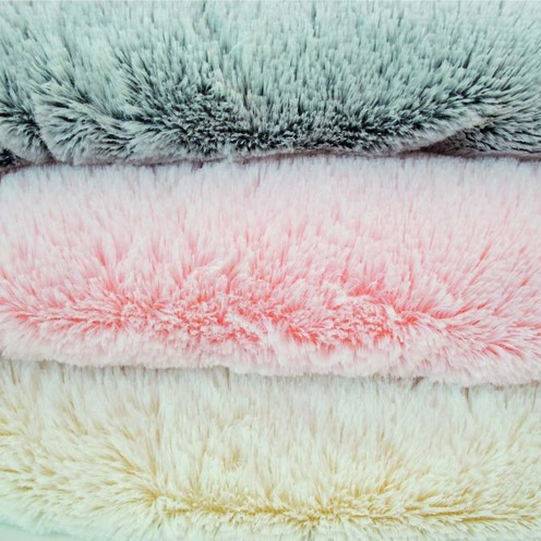 Couverture snow doublée microdoux Lait fraise - DOMIVA