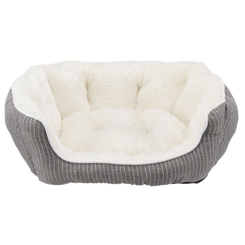 Cama para cães Trixie Davin branca e cinza