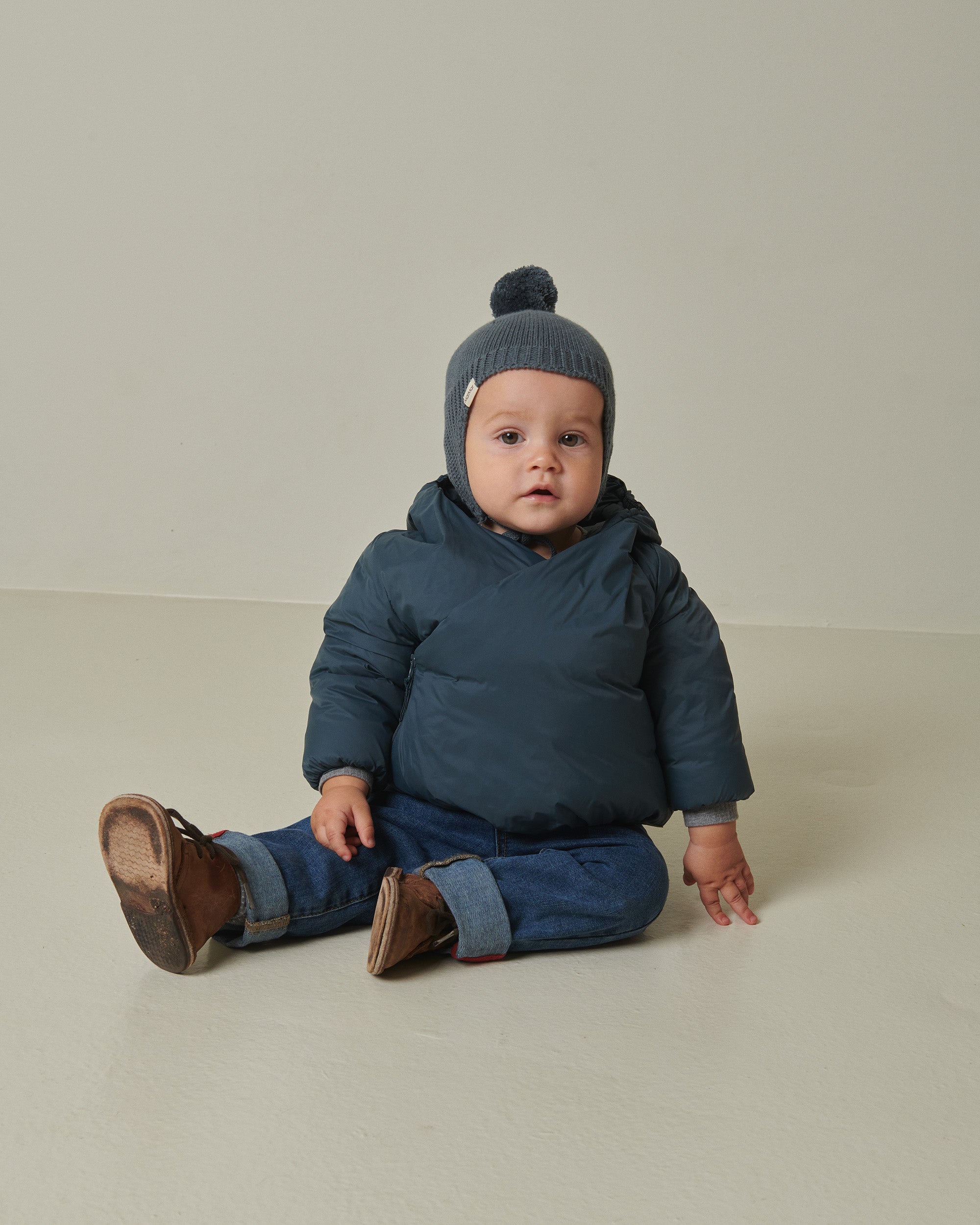 Omari Jacket, Dunjakke - Shaded Blue