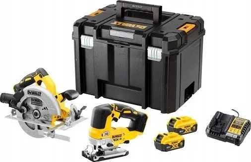 DEWALT Rinkinys COMBO 18V DCK2012P2T (DCS570   DCS334) 2x5,0Ah