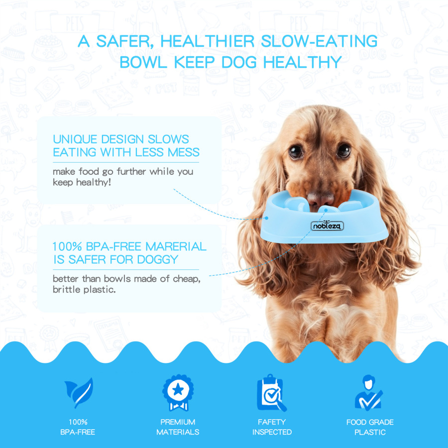 Alimentador Noble Anti-Engolição para Cães