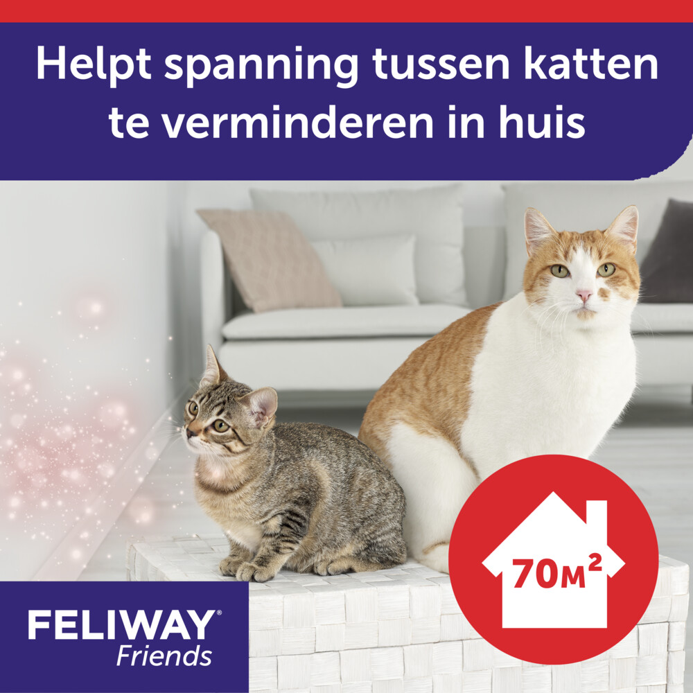 Feliway FriendsNavulling3 x 48 ml