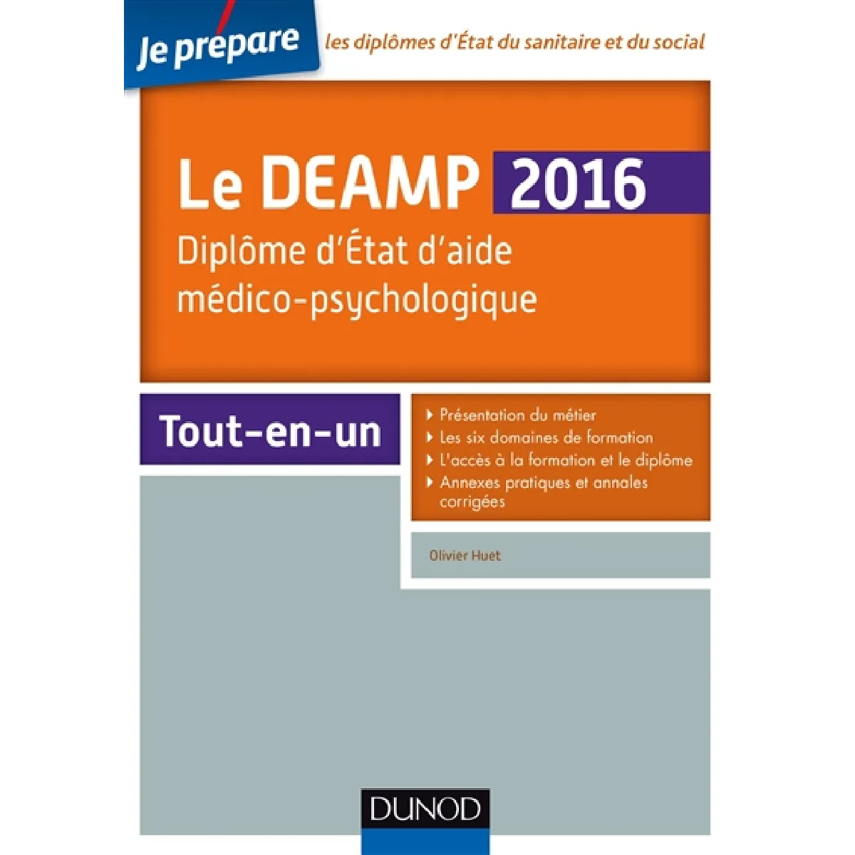 Le DEAMP 2016 : diplôme d'Etat d'aide médico-psychologique : tout-en-un · Occasion