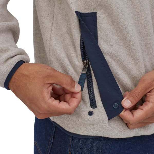 Sweat polaire PATAGONIA SYNCHILLA ANORAK OATMEAL HEATHER