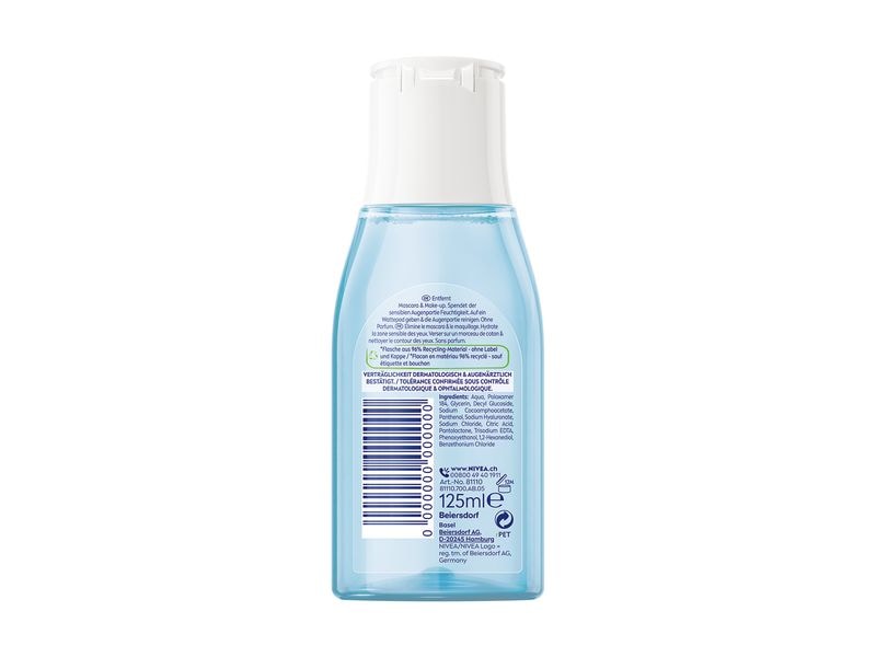 NIVEA Augen Make-up Entferner Sanft 125 ml Sanfte Make-Up Entfernung
