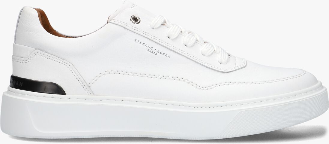witte stefano lauran lage sneakers star 001
