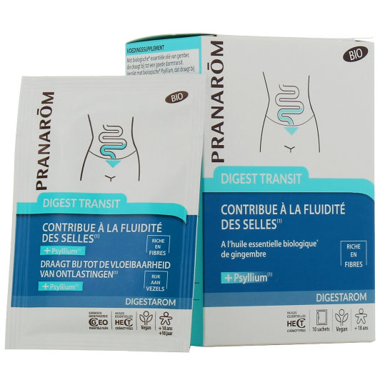 Pranarom Digest Transit : traitement constipation - Aromathérapie