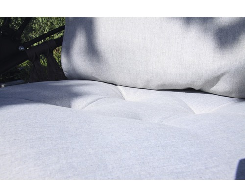 Tuin lounge eiland, Hollywood schommel, hangmat Acamp 100 x 124 x 185 cm antraciet
