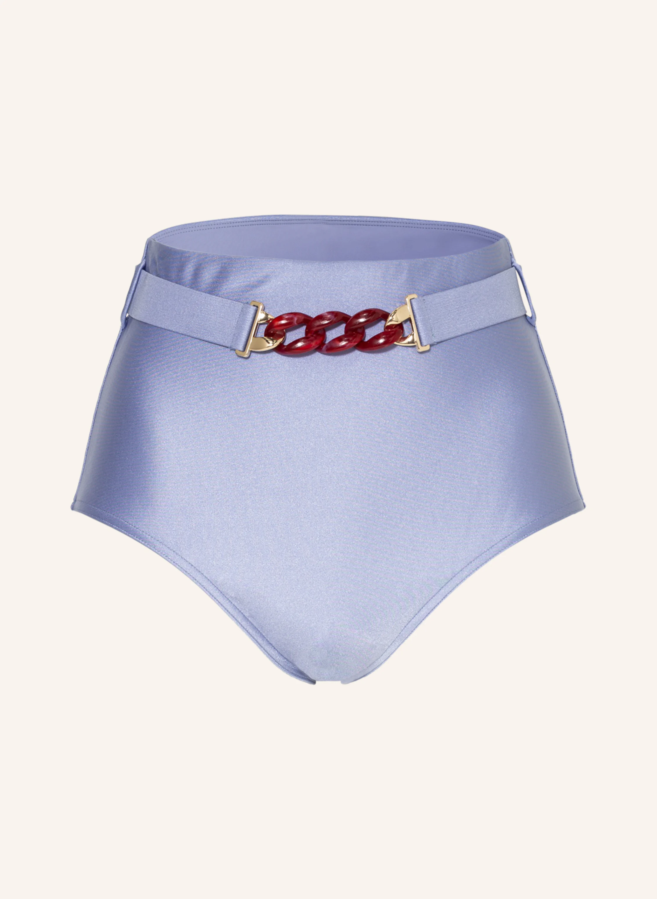 ZIMMERMANN High-Waist-Bikini-Hose CIRA CHAIN BELT