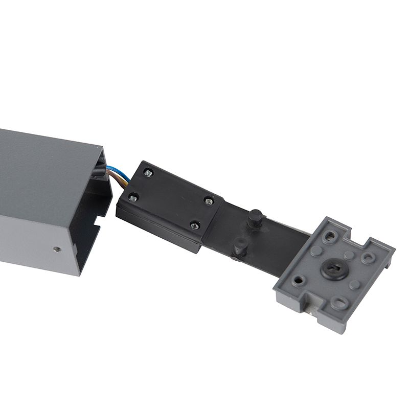 Buitenlamp donkergrijs met grondpin en kabelmof 60cm incl. LED IP44 - Uma