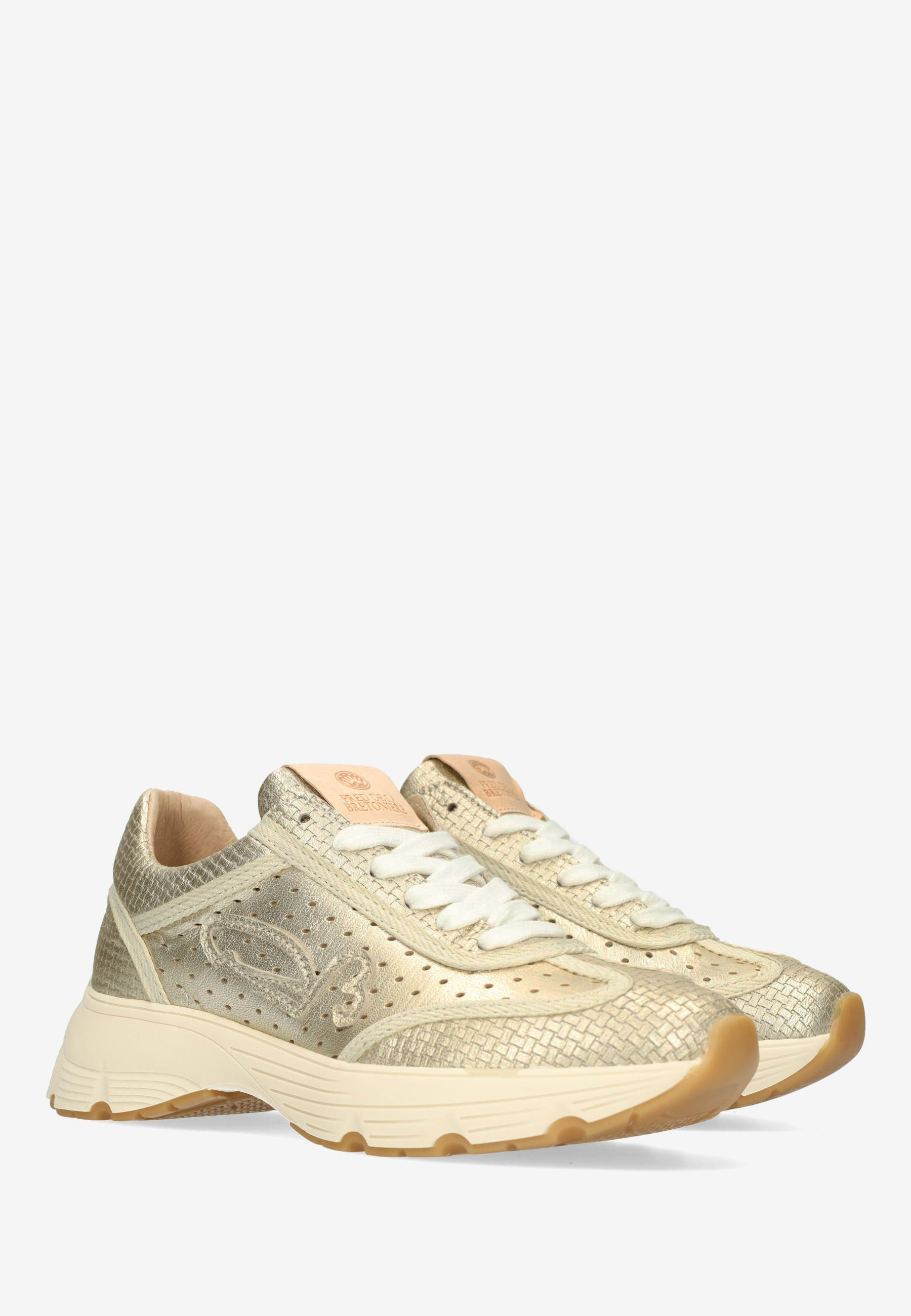 MARIOLA RAFFI Sneaker metallic Gold