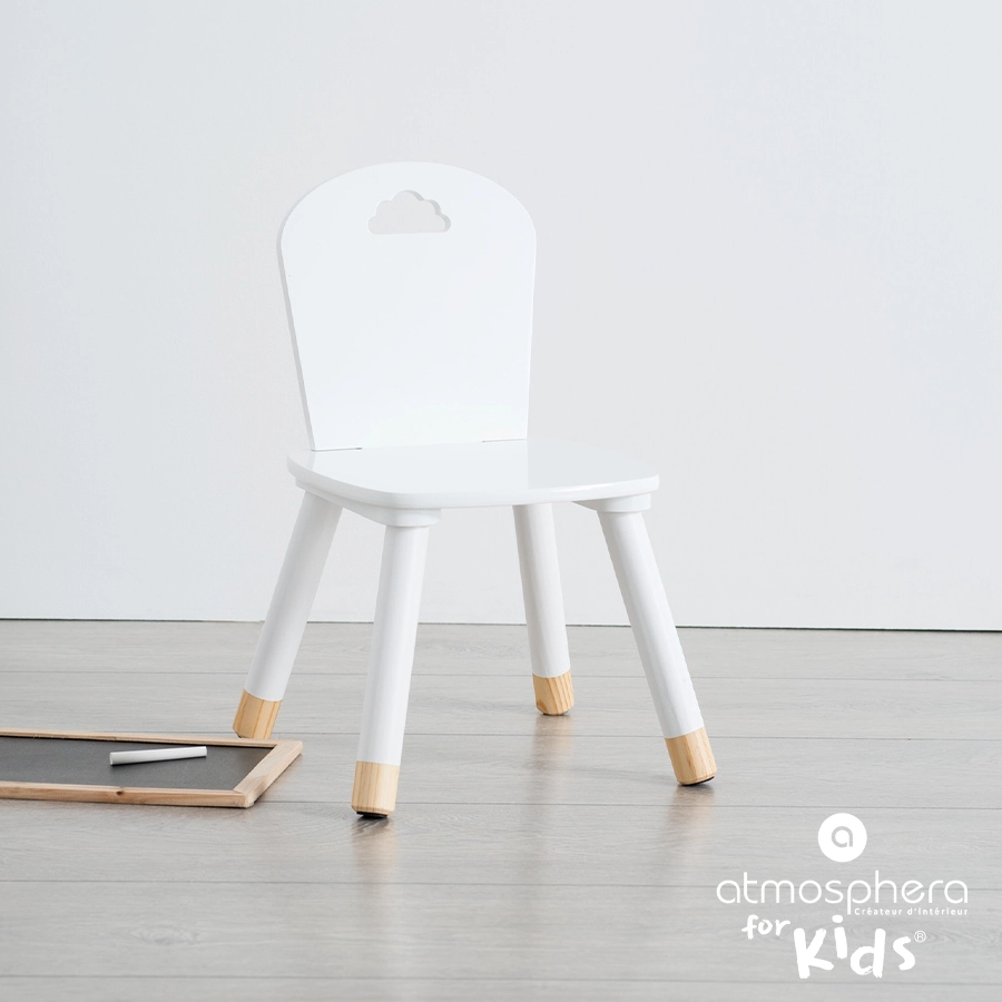 atmosphera Kinderstuhl Douceur weiß